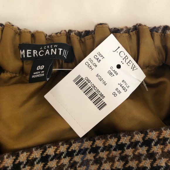 J. Crew || Houndstooth flounce mini skirt - Picture 5 of 8